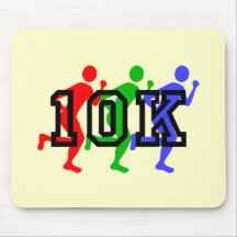 Bunte Läufer 10K Mauspads