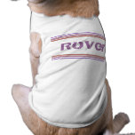 bunte Linien Hunde T Shirts