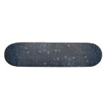 Bunte NachtSchneegestöber Skateboarddeck