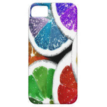 Bunte Orangen iPhone 5 Schutzhülle