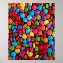 Bunte Praline Plakat