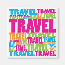 Bunte Reise Magnete