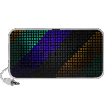 Bunte Techno universelle Lautsprecher