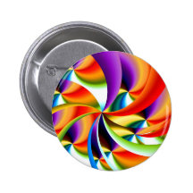 Bunter abstrakter Entwurfs-Knopf Button