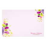 Bunter BlumenDeko-Blätter-Natur-Kunst-DekoChic Druckpapiere