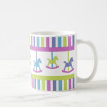 Bunter Karussell-Becher Tee Tasse