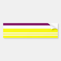 Bunter Neonregenbogen Stripes vibrierendes mutiges Autosticker
