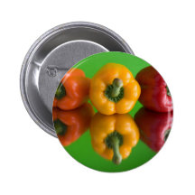 bunter Paprika Anstecknadelbutton
