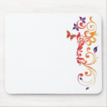 Bunter Schmetterling Mousepads
