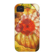 Buntes abstrakt Glasdurchbrennen Case-Mate iPhone 4 Case