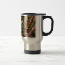 buntes Chamäleon Kaffeetasse