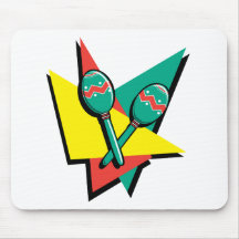 Buntes Maracas Mauspad