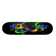 Buntes Skateboard Personalisierte Skatedecks