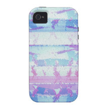 Buntglas-Wellen: Navins Unterzeichnungs-Art Case-Mate iPhone 4 Case