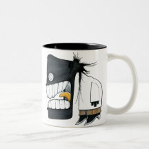 Büro-Monster 3 Kaffee Tasse