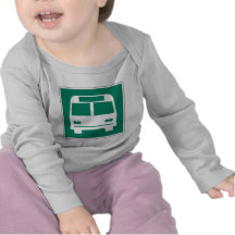 Busbahnhof-Straßenschild Shirts