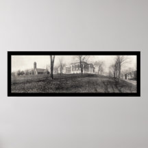 Büschel-Uni-Foto 1910 Posterdruck