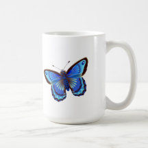 Butterfiy Blau Haferl