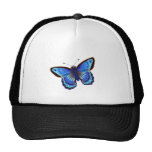 Butterfiy Blau Retrokultkappen