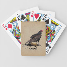 BUZZARD OOPS BICYCLE CARD DECK
