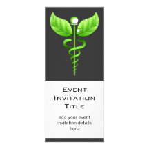 Caduceus: Alternativmedizin-Ereignis-Einladung