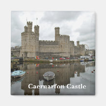 Caernarfon Schloss-Magnet