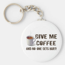 Caffein Entzug Schlüsselanhänger