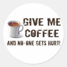 Caffein Entzug Sticker