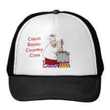 Cajun, das Panzerkrebse kocht Cap