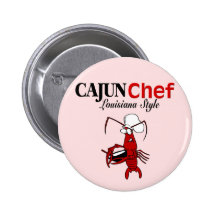 Cajun Koch Anstecknadel