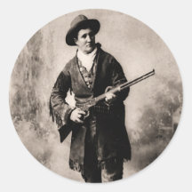 Calamity Jane 1895 Runder Sticker