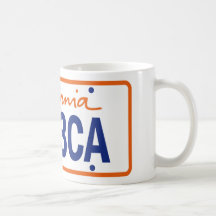 CALIFORNIA MEDAL LOVE REGISTRATION TAZAS