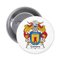 Camero Familienwappen Anstecknadelbutton