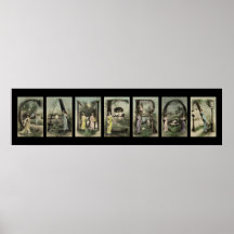 CAMERON-Alphabet-Buchstabe-Namen-Kunst Poster