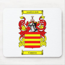 Cameron Coat of Arms Mousepad