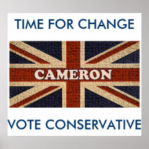 Cameron ~ kundengerechte Königreich-Parlamentswahl Posterdrucke