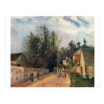 Camille Pissaro - trainieren Sie, Schmirgelpferdes Postkarten