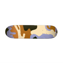 Camouflage Whamo - 7 1/4 Skateboard Personalisierte Skateboarddecks