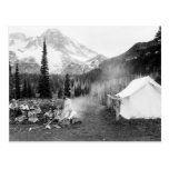 Camping am Inder Henry: 1911 Postkarte