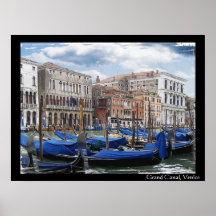 Canal Grande, Venedig Poster