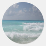 Cancun bewegt Aufkleber wellenartig