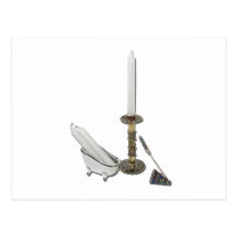 CandlesForBathroom123111 Postkarte