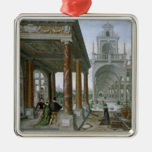 Cappricio der Palastarchitektur Ornamente