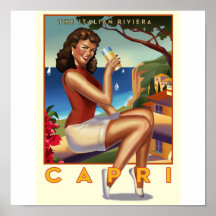 Capri Plakatdruck