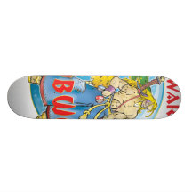 CARIB-KRIEGERS-GABE BWOY1# PERSONALISIERTE SKATEDECKS