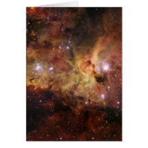 Carina-Nebelflecke in der Raum NASA Karte