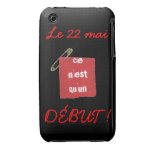 Carré Rouge Grève Étudiante Québec iPhone 3 Case-Mate Hüllen