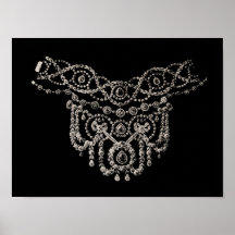 Cartier Halskette ~ Druck/Plakat