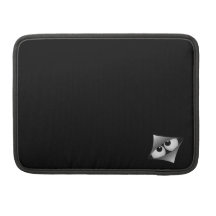 Cartoon Augen schauen durch Spalt Sleeve Für MacBook Pro