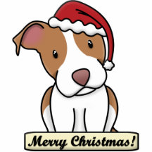 Cartoon-Gruben-Stier-Weihnachtsverzierung Fotoausschnitte